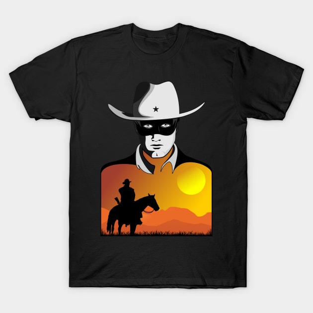 Texas Vibes | Cowboy Vibes | Ranger Patrol T-Shirt by VISUALUV